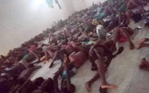 IMAGE OF AFRICAN LEFT TO DIE IN SAUDI,REVEALED: How Saudi ‘Left African migrants to die' in hellish Covid detention centres