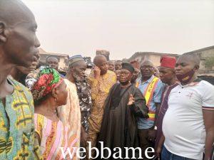 SEN BALOGUN: ROAD: RESIDENTS, SPARE PARTS DEALER PRAISE SEN BALOGUN