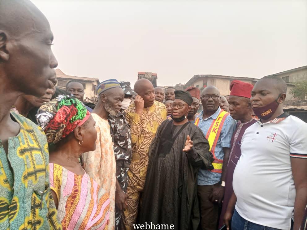 SEN BALOGUN: ROAD: RESIDENTS, SPARE PARTS DEALER PRAISE SEN BALOGUN