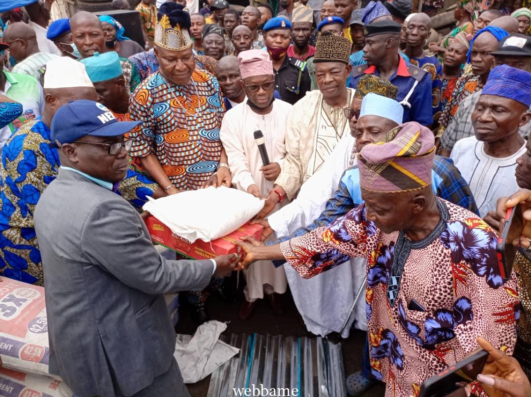 SEN BALOGUN FAULT GROUP CLAIM ON NEMA'S SUPPORT OVER RELIEF MATERIAL FOR AGODI SPARE PARTS DEALERS