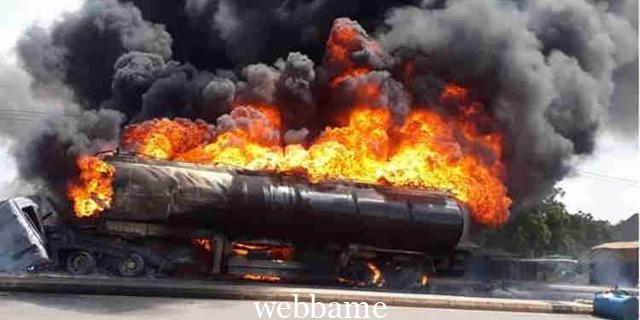FRSC: MANY DEAD AS FUEL TRUCK EXPLODES ON LAGOS IBADAN EXPRESSWAY- FRSC
