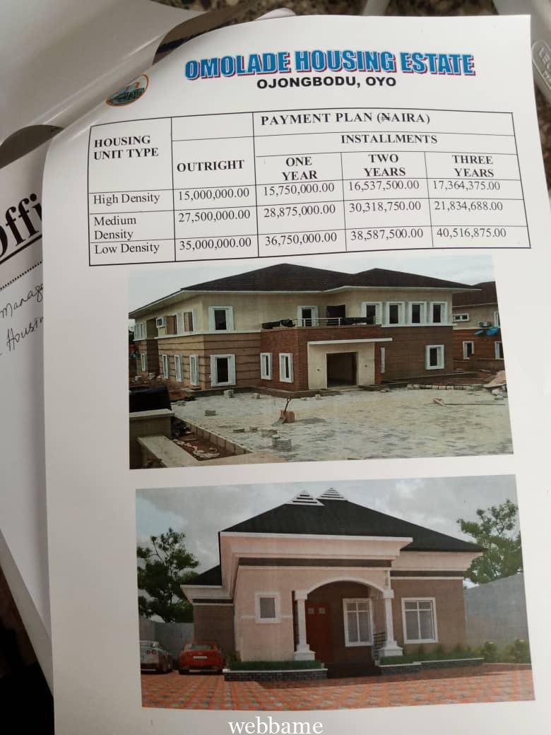 OMOLADE HOUSING ESTATE: WHY EVERYBODY MUST BE A LANDLORD THIS YEAR