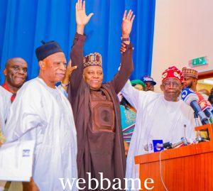 2023: TINUBU OFFICIALLY UNVEIL SHETTIMA AS RUNNING MATE