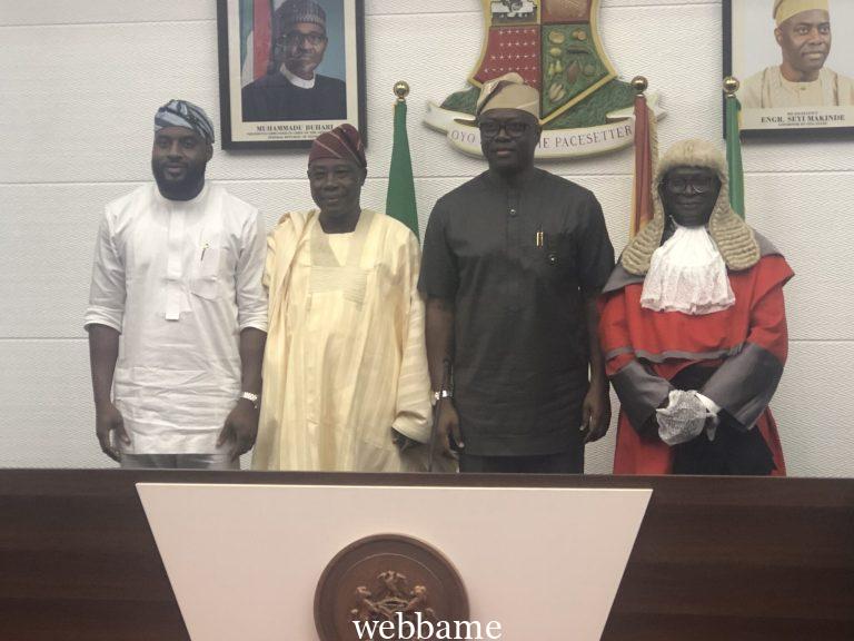 MAKINDE SWEARS IN BARR ABDULRAHEEM ADEBAYO LAWAL AS NEW OYO STATE DEPUTY GOVERNOR