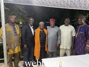 US SURGEON VISITS OYO DEPUTY GOVERNOR BAYO LAWAL