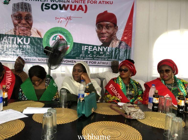 2023:MARIAM, ATIKU'S DAUGHTER WOOS SOUTH WEST WOMEN