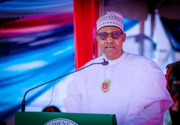 BUHARI RENAMES AIRPORT, CONSTITUE