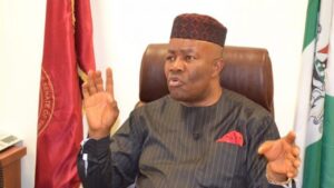 10TH ASSEMBLY:AKPABIO ELECTED AS SENATE PRESIDENT, SWORN IN