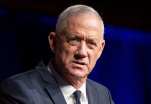 BENNY GANTZ, ISRAEL WAR CABINET MINISTER