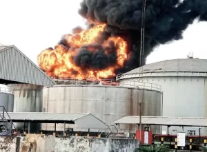 NNPC LTD SAYS BURNT DEPOT IN LAGOS NOT OURS