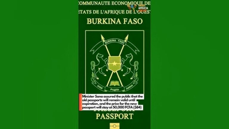 Burkina-Faso-Removes-ECOWAS-Logo-from-Passport
