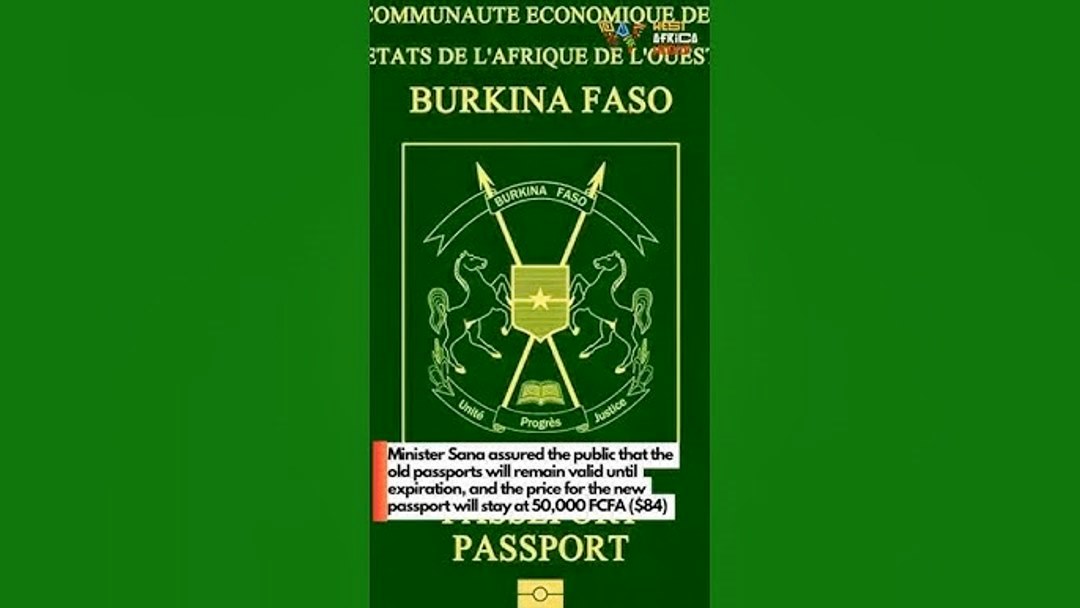 Burkina-Faso-Removes-ECOWAS-Logo-from-Passport