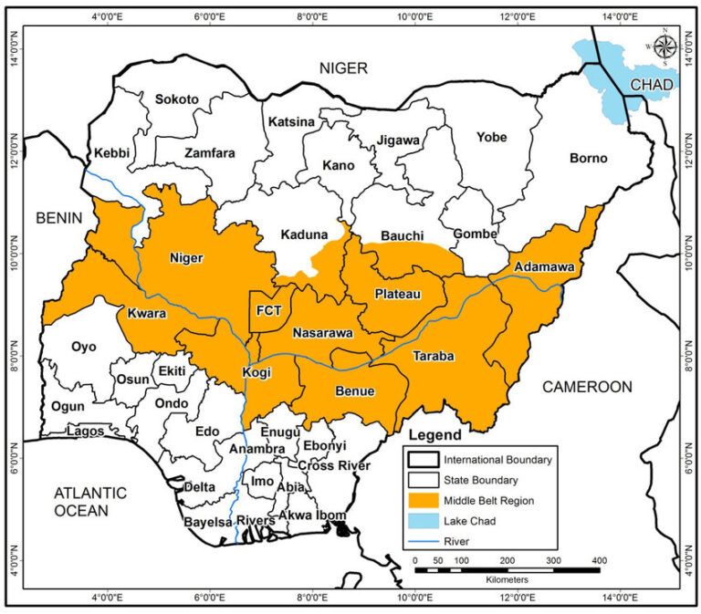 Map-of-Nigeria-showing-the-Middle-Belt-Region-Source-Adopted-and-modified-Map-of