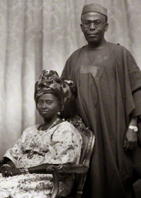 NPG x171534; Hannah Idowu Dideolu Awolowo (nÈe Adelana); Obafemi Awolowo