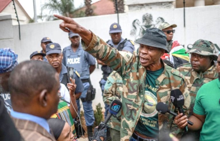 South-Africans-picket-Nigerian-High-Commission-over-‘Igbo-king-768x493-1