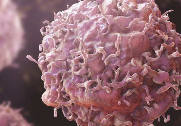 Cancer cells, illustration