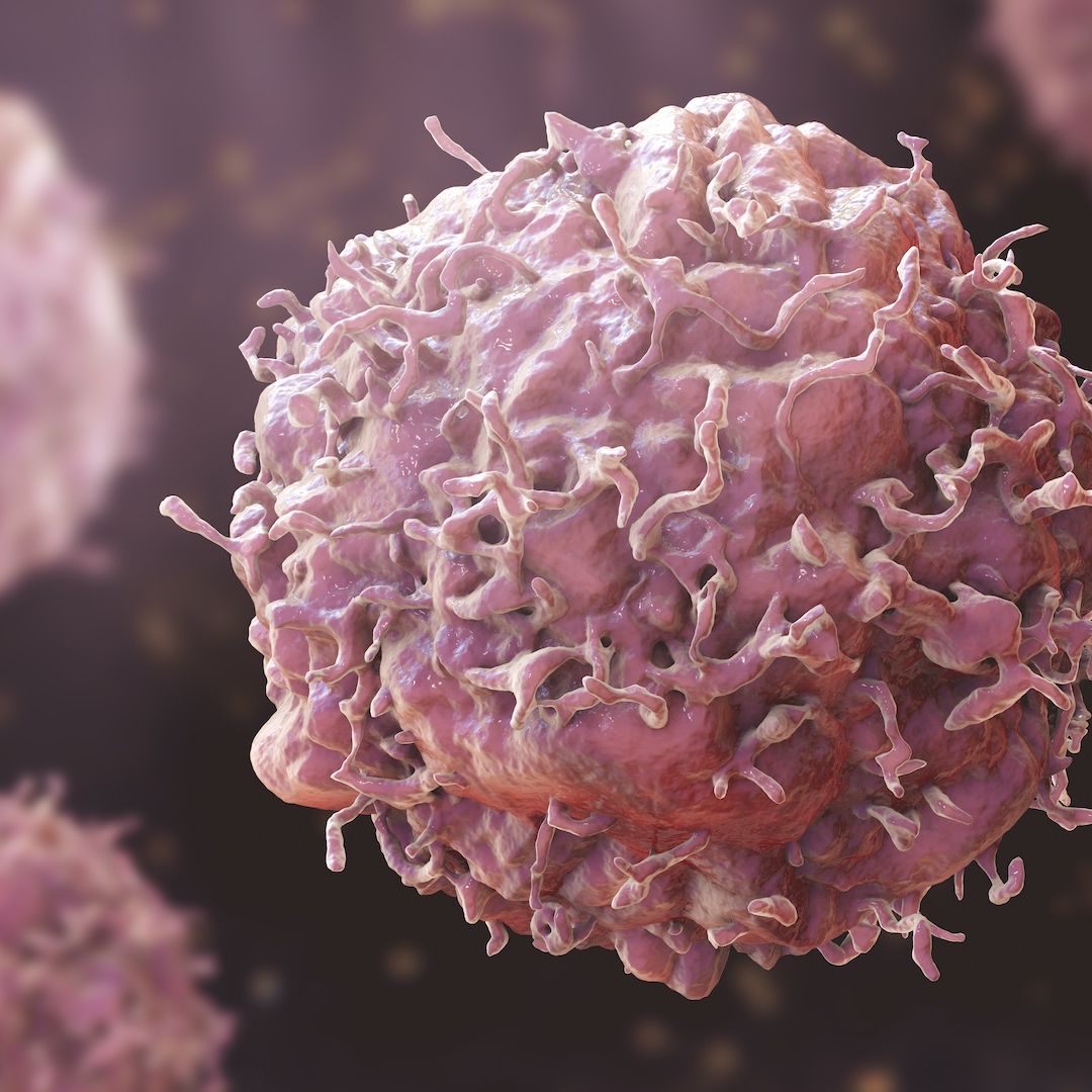 Cancer cells, illustration